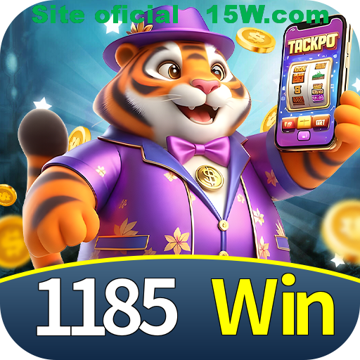 Imagem promocional da 1185 Win mostrando a plataforma e suas vantagens